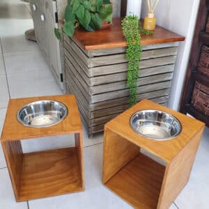 Raised Dog Feeders