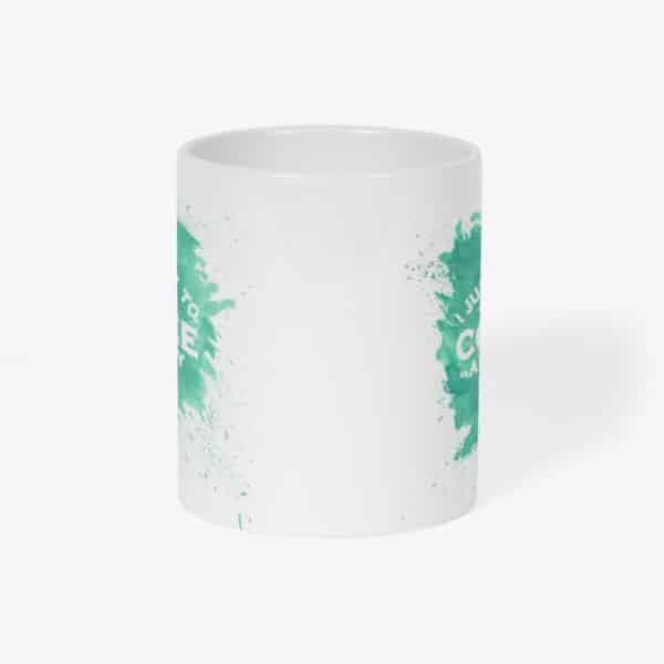 Drink Coffee and Pet my Dog Mug Side