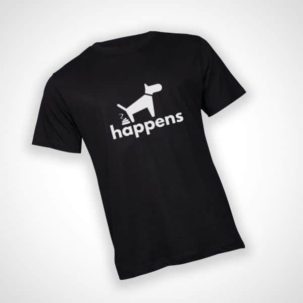 Shit Happens Tshirt - Black