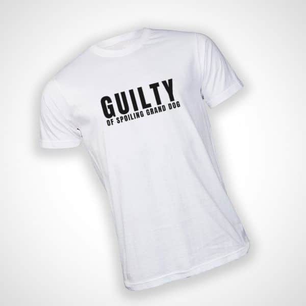 Guilty Grandparent T-shirt - White