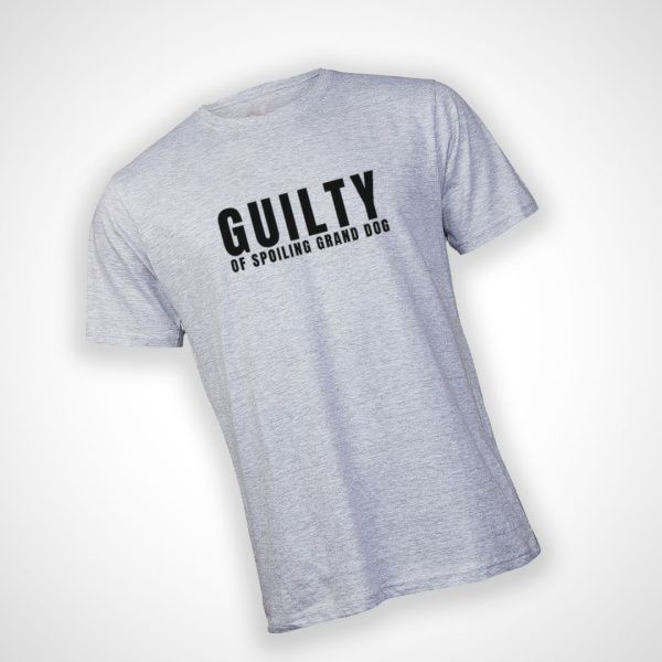 Guilty Grandparent T-shirt - Grey Melange