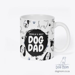 Worlds Best Dog Dad Mug Front