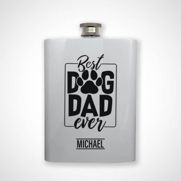 Hip Flask -Best Dog Dad Ever