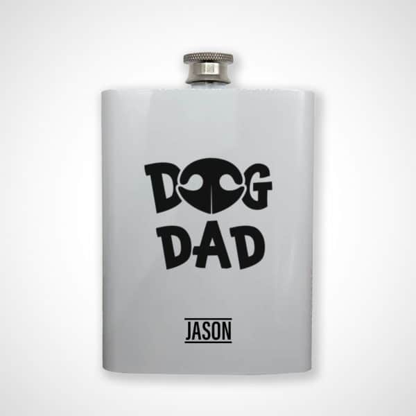 Hip Flask - Dog Dad Nose