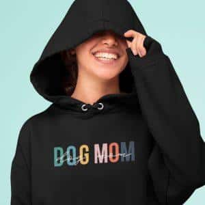 Dog Mom Colours Hoodie