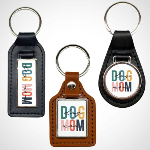 Dog Mom Keyrings