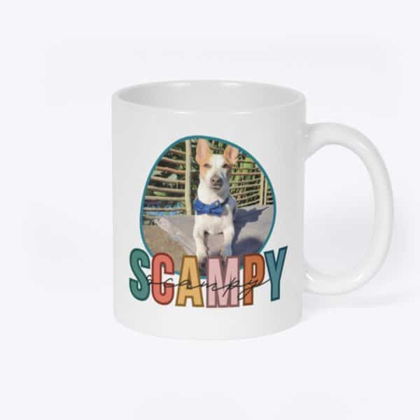 Personalised Dog Mom Mug Front