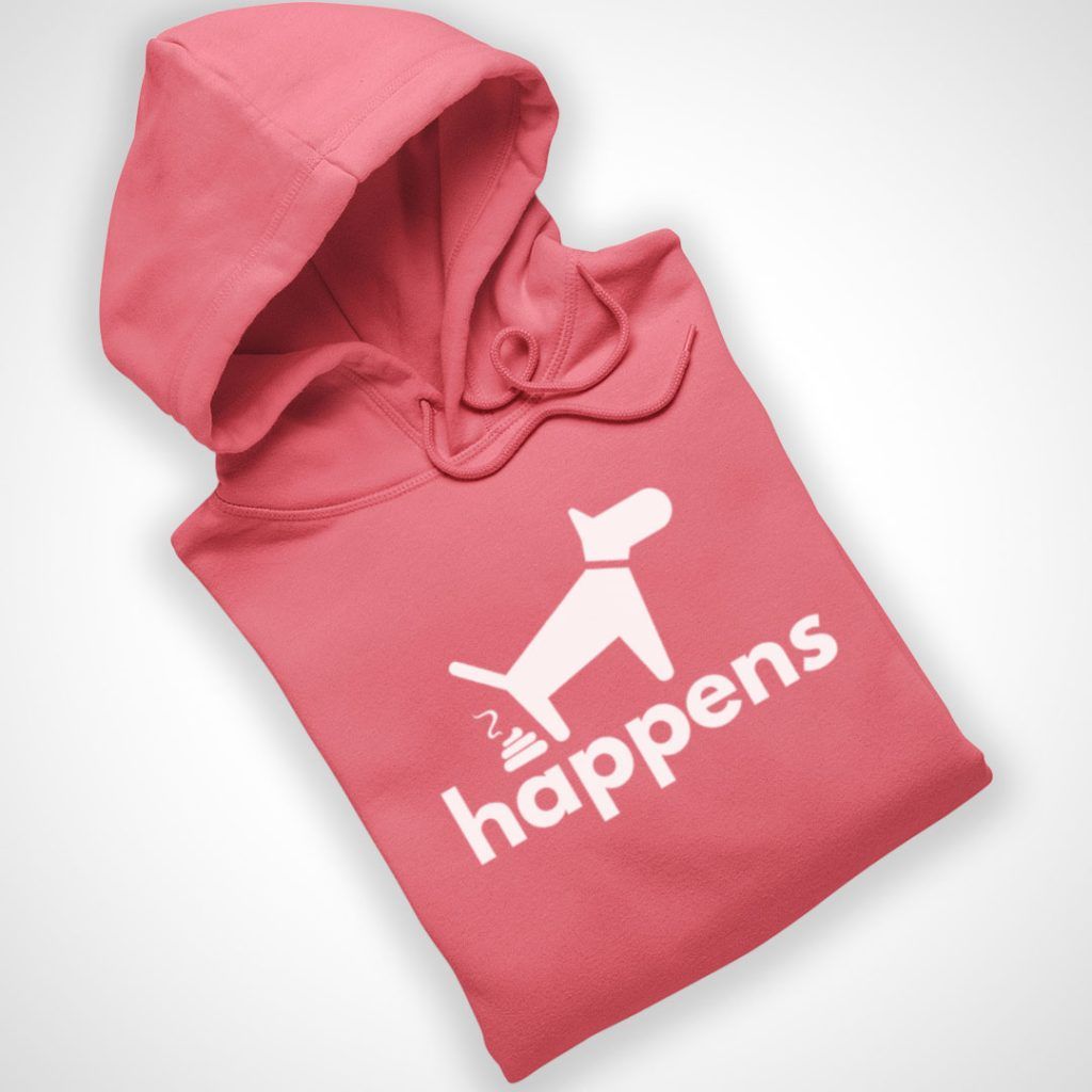 Sh-t Happens Hoodie - Pink