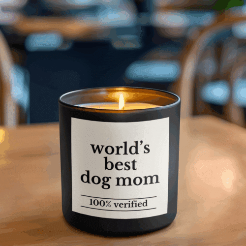 Verified Dog Mom Candle