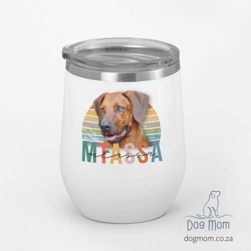 Personalised Dog Tumbler - Dog Mom
